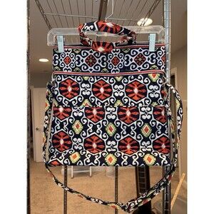 Vera Bradley Retired Sun Valley Two Way Tote Crossbody Purse Bag